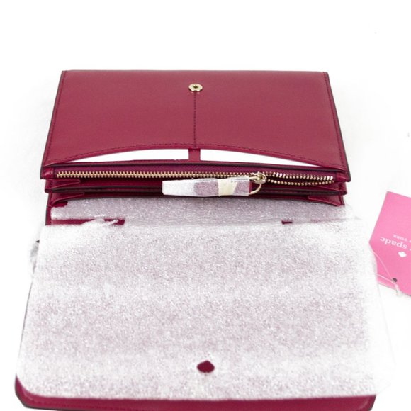 kate spade Kerri Crossbody Cranberry Cocktail Bag - Picture 8 of 10